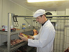 Bild einer Kontrolle eines Gastronomiebetriebs